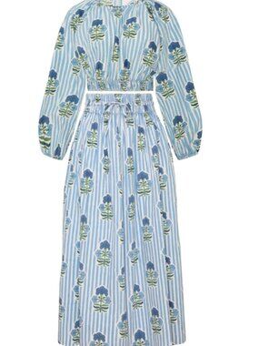 Maison Marigold Newport Blue Floral Set